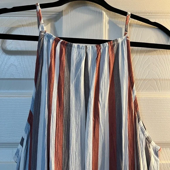 NWOT Market & Spruce Multicolor Striped Dress Size L - Picture 7 of 7